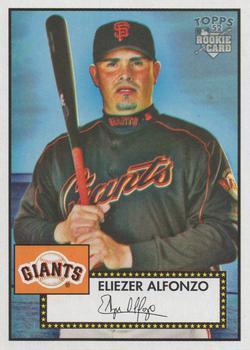 #59 Eliezer Alfonzo - San Francisco Giants - 2006 Topps 1952 Edition Baseball
