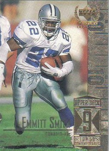 #59 Emmitt Smith - Dallas Cowboys - 1999 Upper Deck Century Legends Football