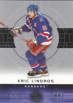 #59 Eric Lindros - New York Rangers - 2002-03 SP Authentic Hockey