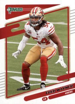 #59 Fred Warner - San Francisco 49ers - 2021 Donruss Football