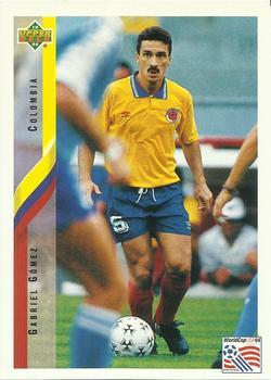 #59 Gabriel Gomez - Colombia - 1994 Upper Deck World Cup Contenders English/Spanish Soccer