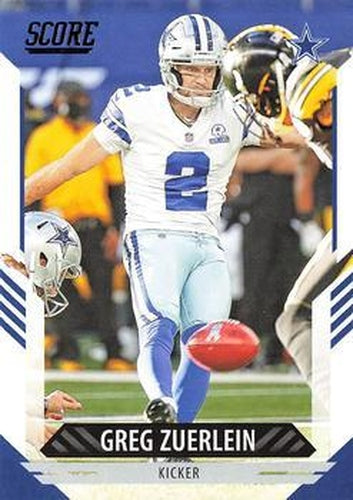 #59 Greg Zuerlein - Dallas Cowboys - 2021 Score Football