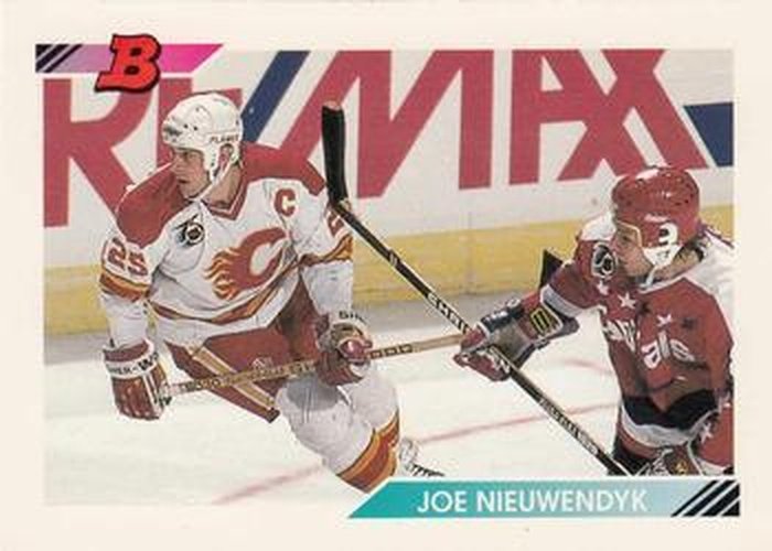 #59 Joe Nieuwendyk - Calgary Flames - 1992-93 Bowman Hockey