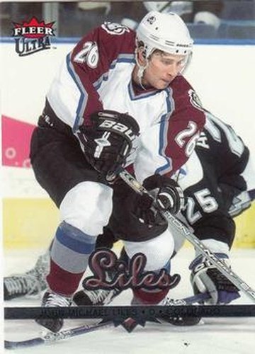 #59 John-Michael Liles - Colorado Avalanche - 2005-06 Ultra Hockey
