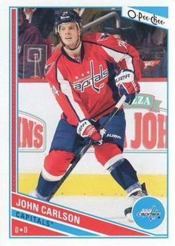 #59 John Carlson - Washington Capitals - 2013-14 O-Pee-Chee Hockey