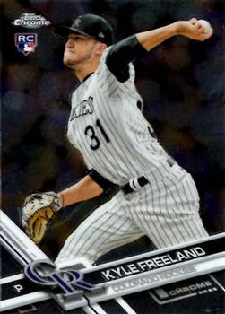 #59 Kyle Freeland - Colorado Rockies - 2017 Topps Chrome Baseball