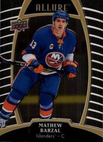 #59 Mathew Barzal - New York Islanders - 2019-20 Upper Deck Allure Hockey