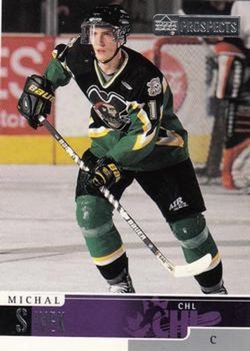 #59 Michal Sivek - Prince Albert Raiders - 1999-00 Upper Deck Prospects Hockey