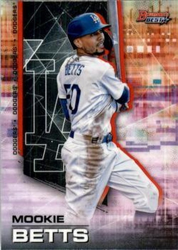 #59 Mookie Betts - Los Angeles Dodgers - 2021 Bowman's Best Baseball