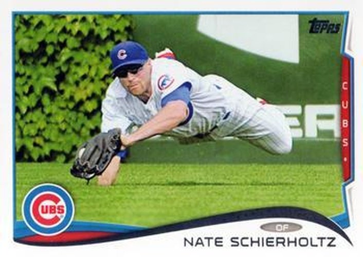 #59 Nate Schierholtz - Chicago Cubs - 2014 Topps Baseball