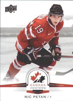 #59 Nic Petan - Canada - 2014-15 Upper Deck Team Canada Juniors Hockey