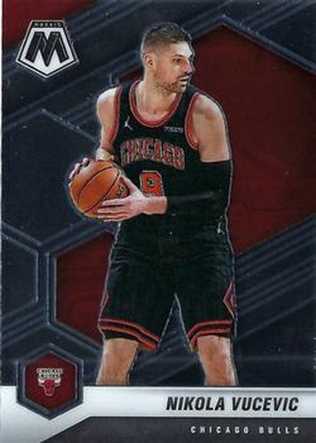 #59 Nikola Vucevic - Chicago Bulls - 2020-21 Panini Mosaic Basketball