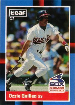 #59 Ozzie Guillen - Chicago White Sox - 1988 Leaf Baseball