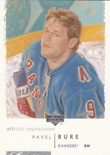 #59 Pavel Bure - New York Rangers - 2002-03 UD Artistic Impressions Hockey