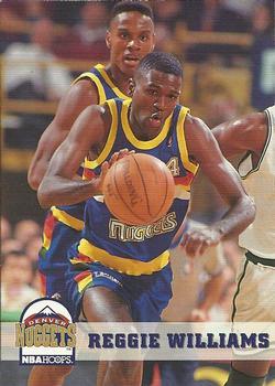 #59 Reggie Williams - Denver Nuggets - 1993-94 Hoops Basketball