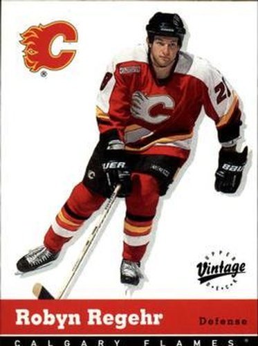 #59 Robyn Regehr - Calgary Flames - 2000-01 Upper Deck Vintage Hockey