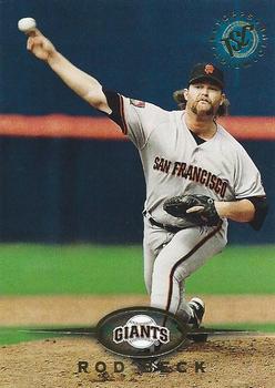 #59 Rod Beck - San Francisco Giants - 1995 Stadium Club Baseball