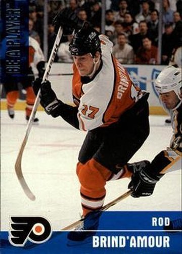 #59 Rod Brind'Amour - Philadelphia Flyers - 1999-00 Be a Player Memorabilia Hockey