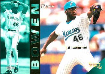 #59 Ryan Bowen - Florida Marlins - 1994 Select Baseball