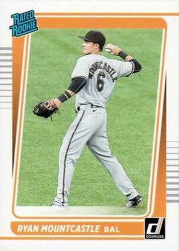 #59 Ryan Mountcastle - Baltimore Orioles - 2021 Donruss Baseball