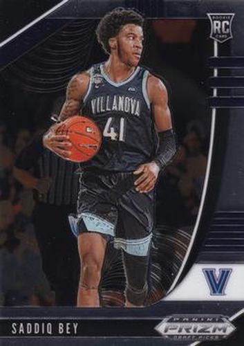 #59 Saddiq Bey - Villanova Wildcats - 2020 Panini Prizm Draft Picks Collegiate Basketball