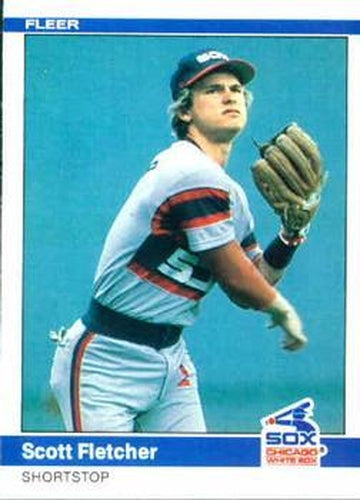 #59 Scott Fletcher - Chicago White Sox - 1984 Fleer Baseball