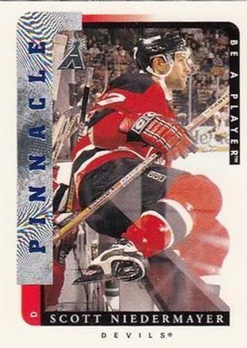 #59 Scott Niedermayer - New Jersey Devils - 1996-97 Pinnacle Be a Player Hockey