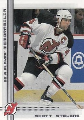 #59 Scott Stevens - New Jersey Devils - 2000-01 Be a Player Memorabilia Hockey
