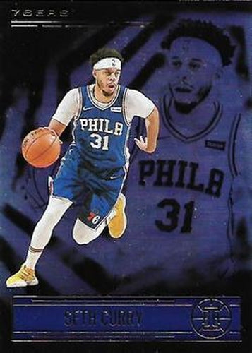 #59 Seth Curry - Philadelphia 76ers - 2020-21 Panini Illusions Basketball