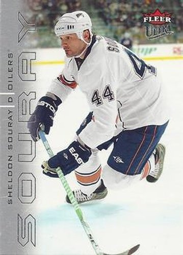#59 Sheldon Souray - Edmonton Oilers - 2009-10 Ultra Hockey