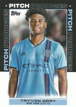 #59 Tayvon Gray - New York City FC - 2021 Topps MLS Soccer