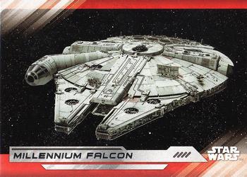 #59 The Millennium Falcon - 2017 Topps Star Wars The Last Jedi