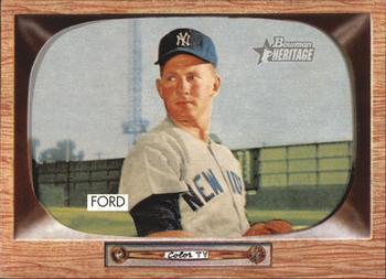 #59 Whitey Ford - New York Yankees - 2004 Bowman Heritage Baseball