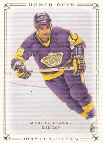 #59 Marcel Dionne - Los Angeles Kings - 2008-09 Upper Deck Masterpieces Hockey