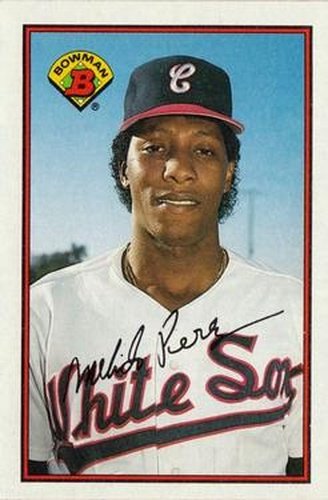 #59 Melido Perez - Chicago White Sox - 1989 Bowman Baseball