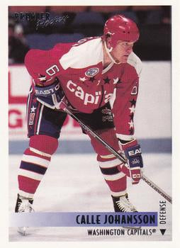 #59 Calle Johansson - Washington Capitals - 1994-95 O-Pee-Chee Premier Hockey