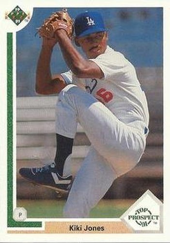 #59 Kiki Jones - Los Angeles Dodgers - 1991 Upper Deck Baseball