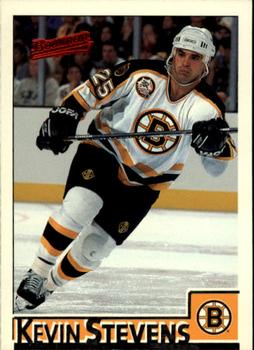 #59 Kevin Stevens - Boston Bruins - 1995-96 Bowman Hockey
