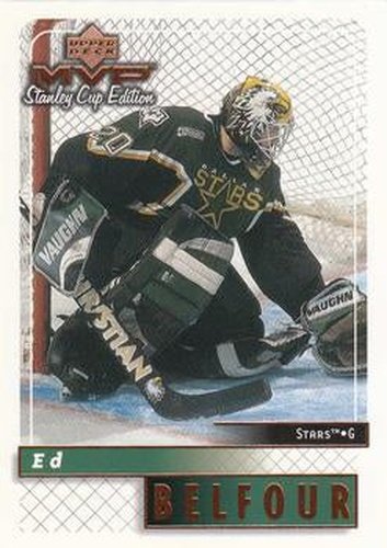 #59 Ed Belfour - Dallas Stars - 1999-00 Upper Deck MVP Stanley Cup Edition Hockey