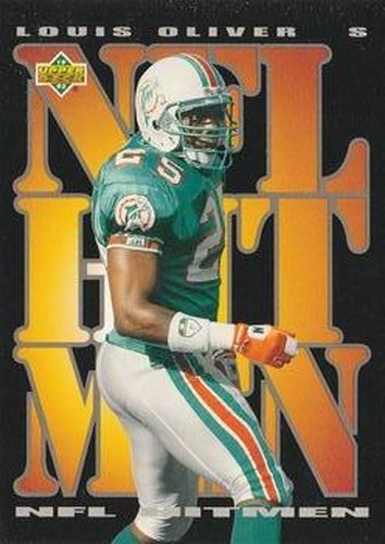 #59 Louis Oliver - Miami Dolphins - 1993 Upper Deck Football