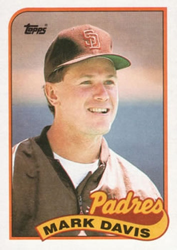 #59 Mark Davis - San Diego Padres - 1989 Topps Baseball