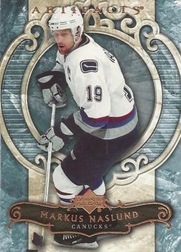 #59 Markus Naslund - Vancouver Canucks - 2007-08 Upper Deck Artifacts Hockey