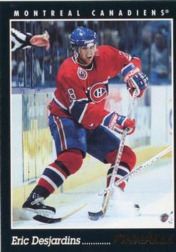#59 Eric Desjardins - Montreal Canadiens - 1993-94 Pinnacle Hockey