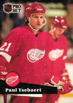 #59 Paul Ysebaert - 1991-92 Pro Set Hockey