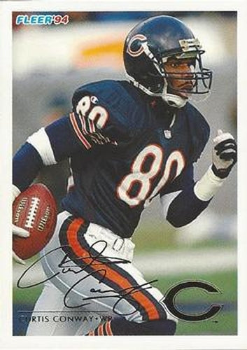 #59 Curtis Conway - Chicago Bears - 1994 Fleer Football