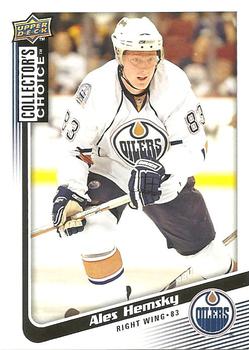 #59 Ales Hemsky - Edmonton Oilers - 2009-10 Collector's Choice Hockey