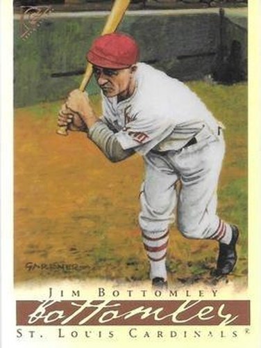 #59b Jim Bottomley - St. Louis Cardinals - 2003 Topps Gallery Hall of Fame - Artist's Proofs Baseball