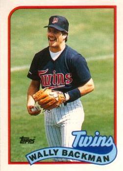 #5T Wally Backman - Minnesota Twins - 1989 Topps Traded Baseball