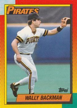 #5T Wally Backman - Pittsburgh Pirates - 1990 Topps Traded Baseball