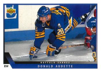 #5 Donald Audette - Buffalo Sabres - 1993-94 Upper Deck Hockey